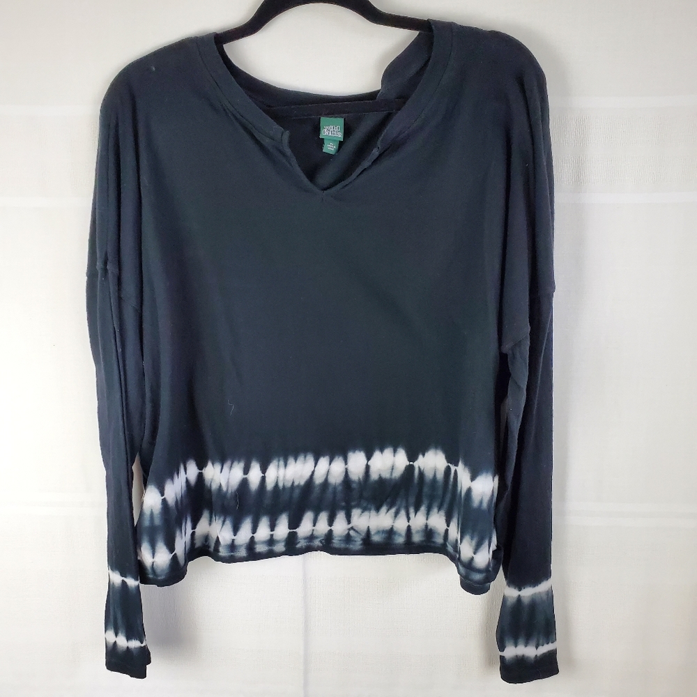 Wild Fable long sleeve tie dyed tee XL